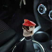 Load image into Gallery viewer, Universal Skull Car Gear Shift Knob Modified Car Gear Shift Knob Auto Transmission Shift Lever Knob Resin Gear Knobs, Skull Head Shape 10, Skull Head Shape 9, Skull Head Shape 8, Skull Head Shape 7, Skull Head Shape 6
