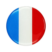 Load image into Gallery viewer, 4 PCS Car-Styling France Flag Pattern Metal Wheel Hub Decorative Sticker, Diameter: 5.8cm, France Flag