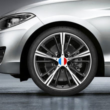 Load image into Gallery viewer, 4 PCS Car-Styling France Flag Pattern Metal Wheel Hub Decorative Sticker, Diameter: 5.8cm, France Flag