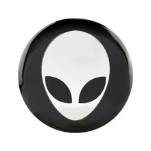 Load image into Gallery viewer, 4 PCS Car-Styling Alien Pattern Metal Wheel Hub Decorative Sticker, Diameter: 5.8cm, Alien Pattern