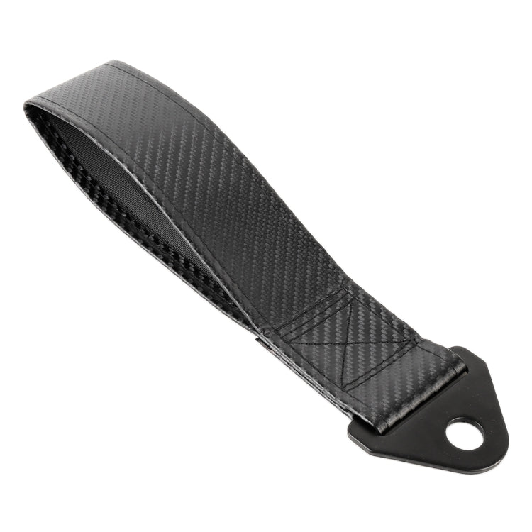 Car Universal Tow Strap Screw Hole Carbon Fiber Towing Rope, Screw Hole