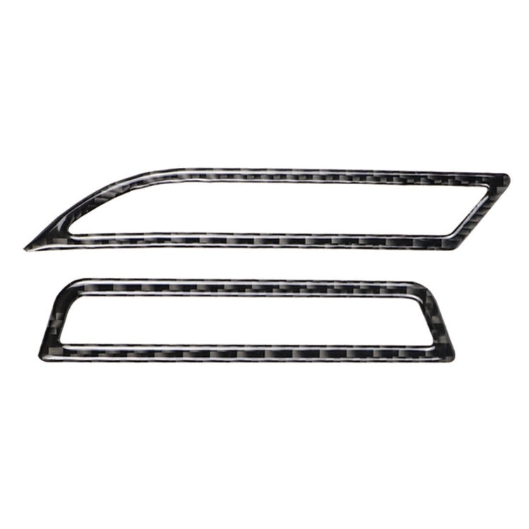 Car Carbon Fiber Air Outlet  Decorative Sticker for Volkswagen Golf 7 2013-2017, Left Drive, Air Outlet