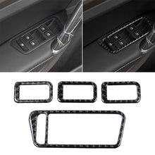 Load image into Gallery viewer, Car Carbon Fiber Window Lift Panel Decorative Sticker for Volkswagen Golf 7 2013-2017, Left Drive, Window Lift Panel