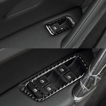 Load image into Gallery viewer, Car Carbon Fiber Window Lift Panel Decorative Sticker for Volkswagen Golf 7 2013-2017, Left Drive, Window Lift Panel