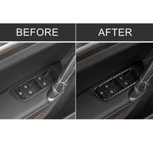 Load image into Gallery viewer, Car Carbon Fiber Window Lift Panel Decorative Sticker for Volkswagen Golf 7 2013-2017, Left Drive, Window Lift Panel