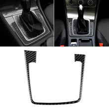 Load image into Gallery viewer, Car Carbon Fiber Gear Position Panel Frame Decorative Sticker for Volkswagen Golf 7 2018-, without Hole and Start and Stop, Left Drive, Gear Position