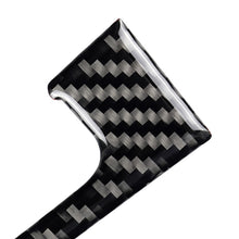 Load image into Gallery viewer, Car Carbon Fiber Gear Position Panel Frame Decorative Sticker for Volkswagen Golf 7 2013-2017, with Hole and Start and Stop, Left Drive, Gear Position Panel