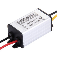 Load image into Gallery viewer, EV60-K2412 DC 15-40V to 12V 5A 36W Car Power Adapter DC-DC Converter Step Down Module, Car Power Adapter