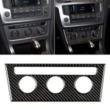 Load image into Gallery viewer, Car Carbon Fiber Air Conditioning Rotary Button Decorative Sticker for Volkswagen Golf 7 2013-2017, Air Conditioning Rotary Button