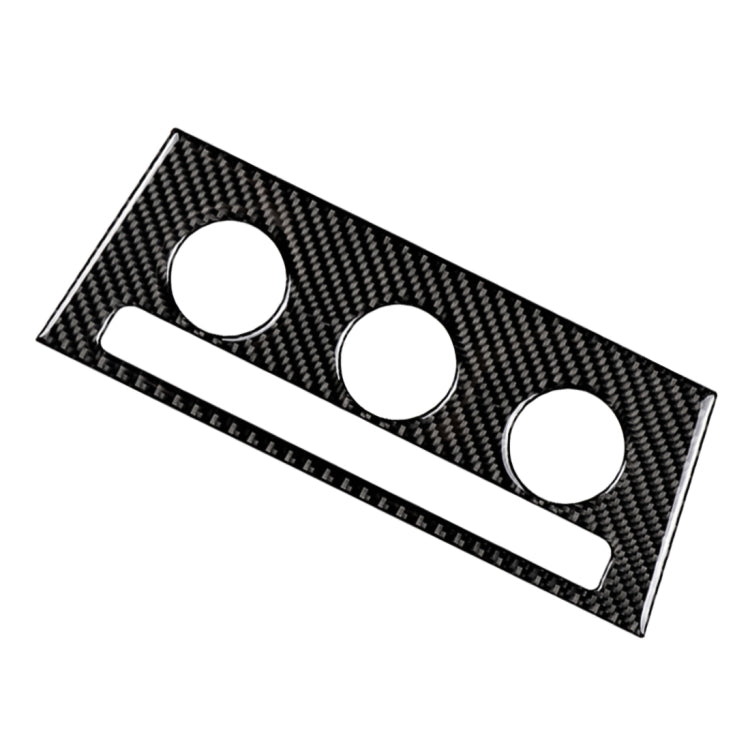 Car Carbon Fiber Air Conditioning Rotary Button Decorative Sticker for Volkswagen Golf 7 2013-2017, Air Conditioning Rotary Button