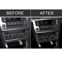Load image into Gallery viewer, Car Carbon Fiber Air Conditioning Rotary Button Decorative Sticker for Volkswagen Golf 7 2013-2017, Air Conditioning Rotary Button