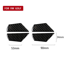 Load image into Gallery viewer, Car Carbon Fiber Door Inner Handle Wrist Panel Decorative Sticker for Volkswagen Golf 7 2013-2017, Door Inner Handle Wrist