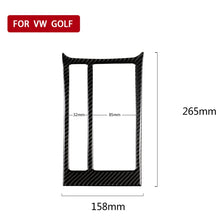 Load image into Gallery viewer, Car Carbon Fiber Water Cup Panel Decorative Sticker for Volkswagen Golf 7 2013-2017, Left Drive, Water Cup Panel