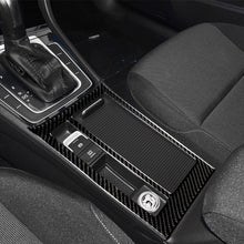 Load image into Gallery viewer, Car Carbon Fiber Water Cup Panel Decorative Sticker for Volkswagen Golf 7 2013-2017, Left Drive, Water Cup Panel