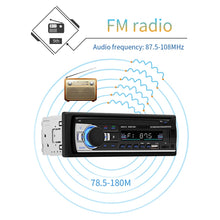 Load image into Gallery viewer, SWM-530 12V Universal Car Dual USB Charger Radio Receiver MP3 Player, Support FM &amp; Bluetooth with Remote Control, SWM-530