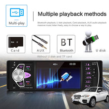 Load image into Gallery viewer, SWM-4022D HD 4.1 inch 12V Universal Car Radio Receiver MP5 Player, Support FM &amp; Bluetooth &amp; TF Card with Remote Control, SWM-4022D