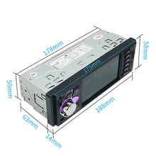 Load image into Gallery viewer, SWM-4022D HD 4.1 inch 12V Universal Car Radio Receiver MP5 Player, Support FM &amp; Bluetooth &amp; TF Card with Remote Control, SWM-4022D