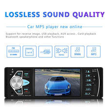 Load image into Gallery viewer, SWM-4022D HD 4.1 inch 12V Universal Car Radio Receiver MP5 Player, Support FM &amp; Bluetooth &amp; TF Card with Remote Control, SWM-4022D