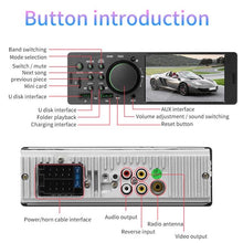 Load image into Gallery viewer, 7805 4.1 inch Universal Car Radio Receiver MP5 Player, Support FM &amp; Bluetooth &amp; TF Card with Remote Control, 7805
