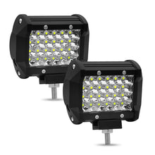 Load image into Gallery viewer, 4 inch 18W 1800LM 4 Row LED Strip Light Working Refit Off-road Vehicle Lamp Roof Strip Light, 4 inch 72W