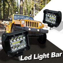 Load image into Gallery viewer, 4 inch 15W 1500LM LED Strip Lamp Working Refit Off-road Vehicle Light Roof Strip Light, 4 inch 60W