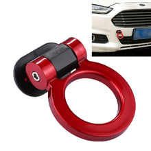 Load image into Gallery viewer, Car Truck Bumper Round Tow Hook Ring Adhesive Decal Sticker Exterior Decoration