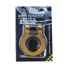 Load image into Gallery viewer, Car Truck Bumper Round Tow Hook Ring Adhesive Decal Sticker Exterior Decoration