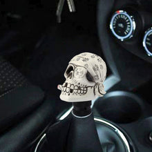 Load image into Gallery viewer, Pirate Skull Shaped Universal Vehicle Car Shifter Cover Manual Automatic Gear Shift Knob, Pirate Skull(Black), Pirate Skull(Red), Pirate Skull(White)