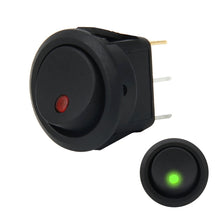 Load image into Gallery viewer, 20 Amp 12 Volt Triple Plugs LED ON OFF Rocker Power Switch
