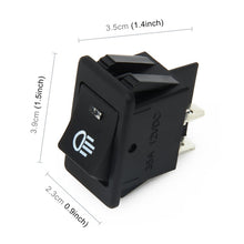 Load image into Gallery viewer, 30 Amp 12 Volt Four Plugs LED ON OFF Car Fog Light Switch