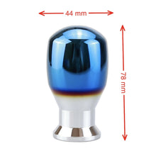 Load image into Gallery viewer, Universal Vehicle Car Blue Aluminum Alloy Gear Shifter Lever Manual Automatic Shift Knob Adapter, Size: 4.4x7.8cm, Shift Knob Adapter 2