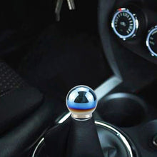 Load image into Gallery viewer, Universal Car Blue Ball Shape Aluminum Alloy Gear Shifter Lever Manual Automatic Shift Knob Adapter, Shift Knob Adapter 4