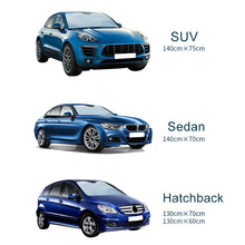Load image into Gallery viewer, Sun Shade Three Compartments Car Windshield Visor Cover Block Front Window Sunshade UV Protect, Size: 140 x 70cm, 140*70cm