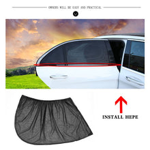 Load image into Gallery viewer, 2 PCS Car Rear Window Net Yarn Sunscreen Insulation Window Sunshade Cover, Size: 113*50cm, Size: 122*70cm