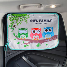 Load image into Gallery viewer, Car Large Rear Window Sunscreen Insulation Window Sunshade Cover, Size: 70*50cm, Pink Elephant, Little Fox, Underwater World, Deer, Good Friend, Bear, Yellow Penguin, Bears Homes, Happy Elephant, Small Fish, Happy Forest, Spectacle Bear, Snow Bear     ...