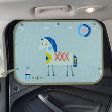 Load image into Gallery viewer, Car Large Rear Window Sunscreen Insulation Window Sunshade Cover, Size: 70*50cm, Pink Elephant, Little Fox, Underwater World, Deer, Good Friend, Bear, Yellow Penguin, Bears Homes, Happy Elephant, Small Fish, Happy Forest, Spectacle Bear, Snow Bear     ...