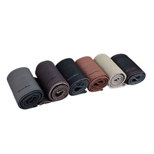 Load image into Gallery viewer, Car Universal Genuine Leather Hand-stitched Steering Wheel Cover