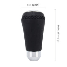 Load image into Gallery viewer, Universal Car Modified Shifter Black Leather Lever Manual 5-Speed Gear Shift Knob, 5-Speed Gear Shift Knob
