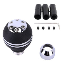 Load image into Gallery viewer, Universal Vehicle Car Shifter Leather Cover Ball Shape Manual Automatic Gear Shift Knob, Ball Shape Gear Shift Knob