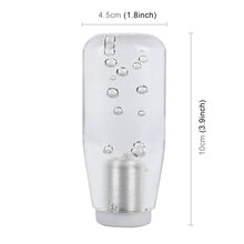 Load image into Gallery viewer, Universal Car Truck Transparent Bubble Colors LED Light Shift Knob Gear Lever Shifter, Length: 10cm, 10cm