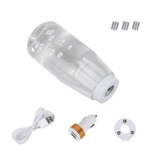 Load image into Gallery viewer, Universal Car Truck Transparent Bubble Colors LED Light Shift Knob Gear Lever Shifter, Length: 10cm, 10cm