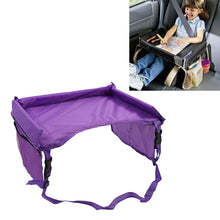 Load image into Gallery viewer, Child Baby Toddler Stroller Organizer Travel Snack Toy Car Seat Activity Tray, Purple, Pink, Baby Blue, Black