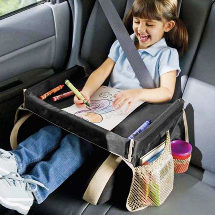 Child Baby Toddler Stroller Organizer Travel Snack Toy Car Seat Activity Tray, Purple, Pink, Baby Blue, Black