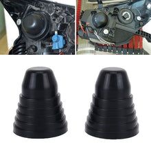 Load image into Gallery viewer, 2 PCS Universal Headlight Soft Rubber Dust Cover, Suitable for 50-70cm Inner Diameter, For 50-70cm Inner Diameter