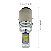 Load image into Gallery viewer, H6/BA20D 1000LM 72W 6000K White Light 2-LED 3570 Bulbs Motorcycle Headlights, DC 12-24V, H6/BA20D
