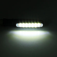 Load image into Gallery viewer, 4 PCS DC 12V Motorcycle 15-LED Yellow + White Light Marquee-LED Turn Signal Indicator Blinker Light, 15-LED