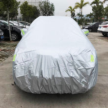 Load image into Gallery viewer, PVC Anti-Dust Sunproof SUV Car Cover with Warning Strips, Fits Cars up to 5.1m(199 inch) in Length, 199inch (XL)