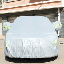 Load image into Gallery viewer, PVC Anti-Dust Sunproof Sedan Car Cover with Warning Strips, Fits Cars up to 4.9m(191 inch) in Length, 191inch (XL)
