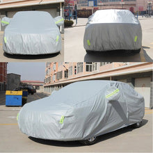 Load image into Gallery viewer, PVC Anti-Dust Sunproof Sedan Car Cover with Warning Strips, Fits Cars up to 4.9m(191 inch) in Length, 191inch (XL)