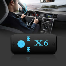 Load image into Gallery viewer, HQX6 Car Bluetooth V4.1 Audio Music Player Receiver Adapter, Support Wireless Hands-free &amp; TF Card &amp; USB Charge, HQX6